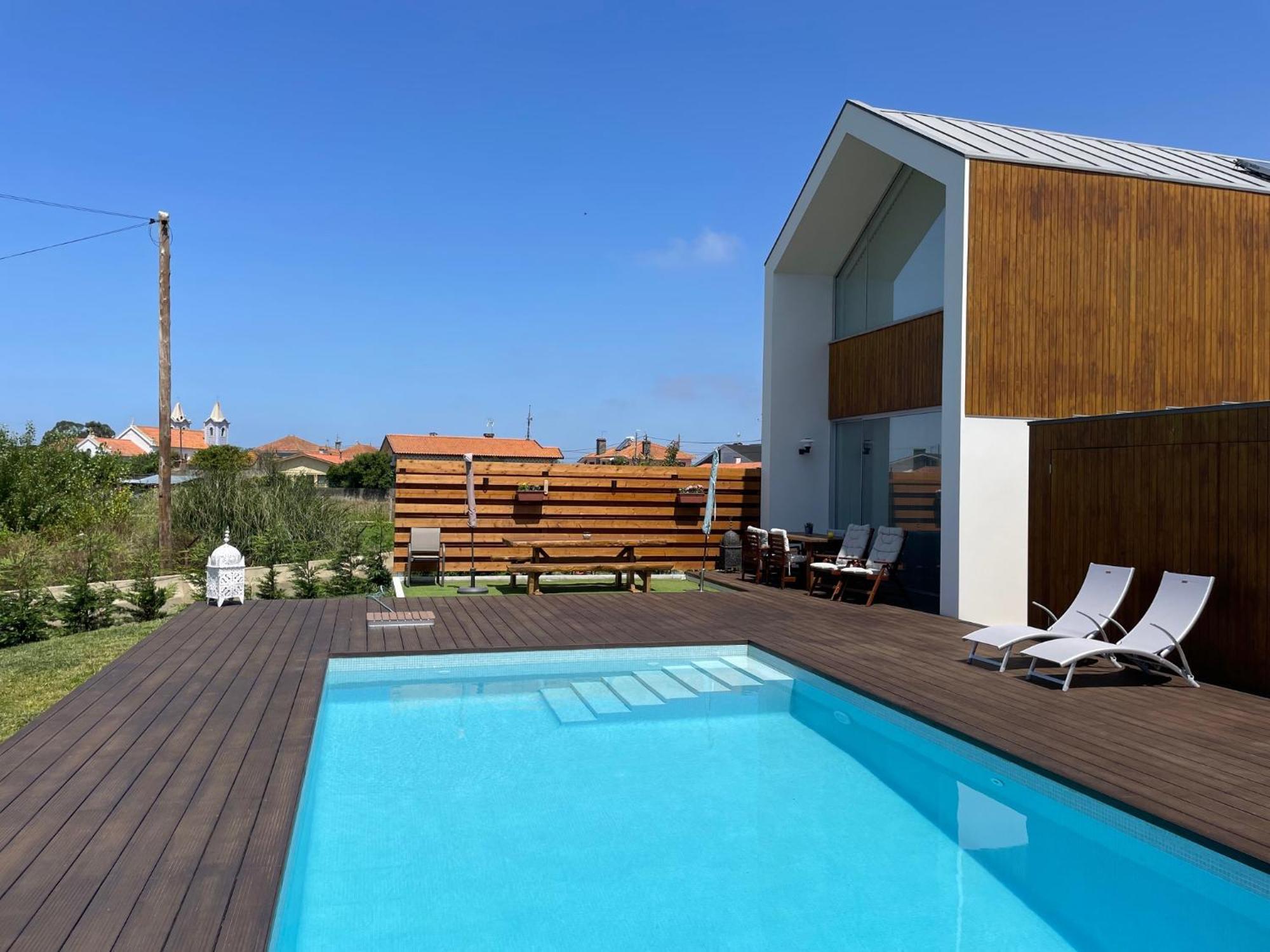 Modern Barn House In Countryside Murtosa Exterior foto